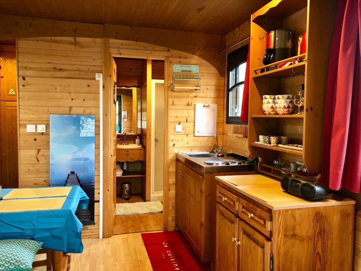 Millygite Roulotte - 4 Seasons Chalet-On-Wheels エクステリア 写真